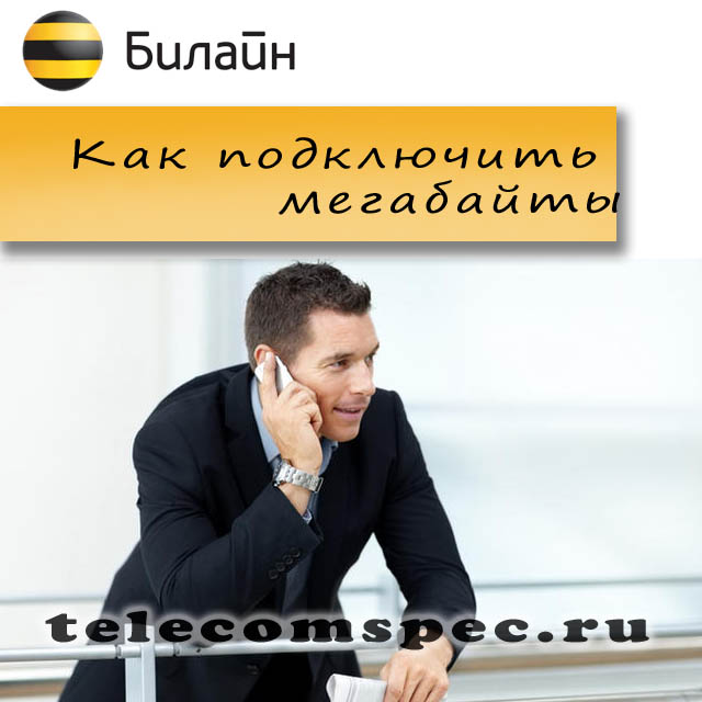 Как подключить мегабайты на Билайн: подробная инструкция