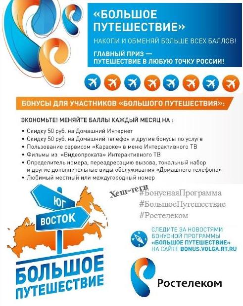 Бонусная программа Ростелеком – как и на что обменять баллы? Бонусная программа Ростелеком – как и на что обменять баллы?